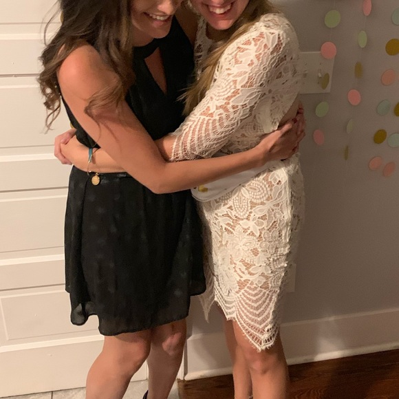 Black racerback mini dress - Picture 4 of 4